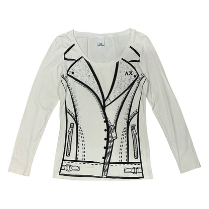 Armani Exchange Blazer Graphic Long Sleeves