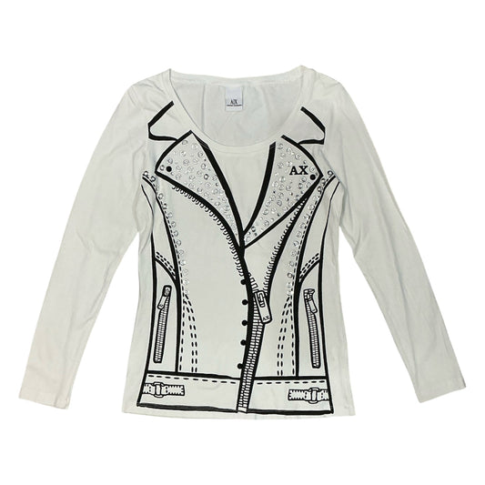 Armani Exchange Blazer Graphic Long Sleeves
