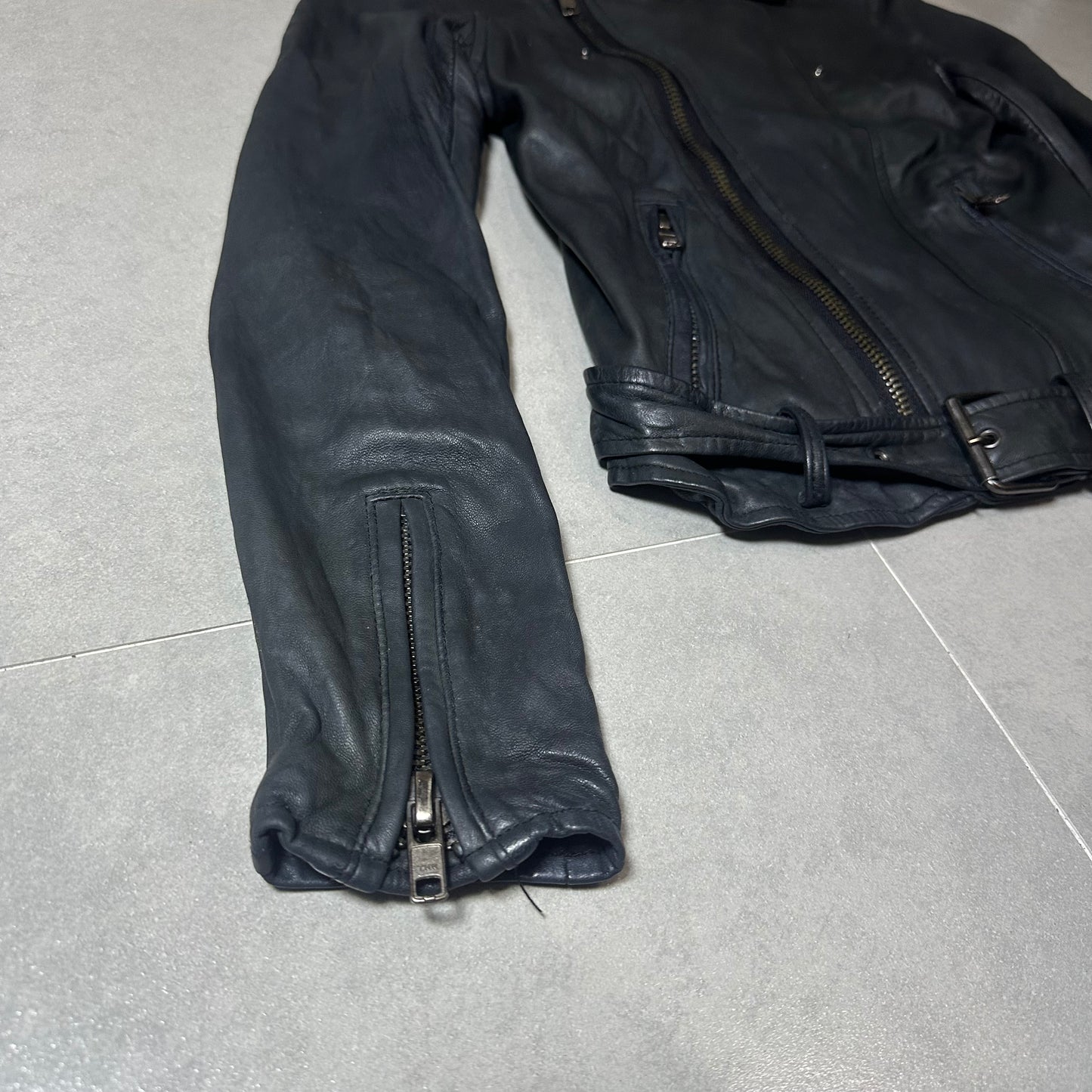 Genuine Leather Biker Jacket