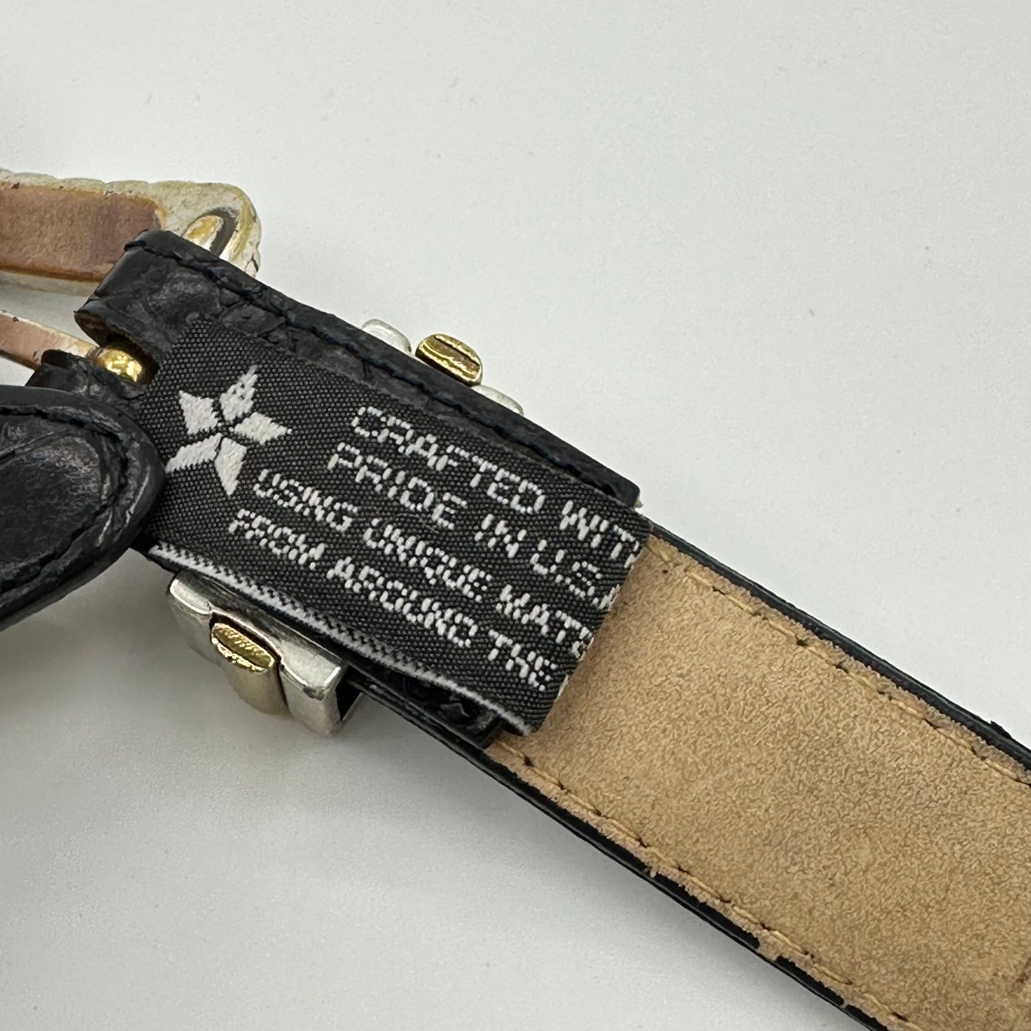 1996 Brighton Two-tone Western Belt