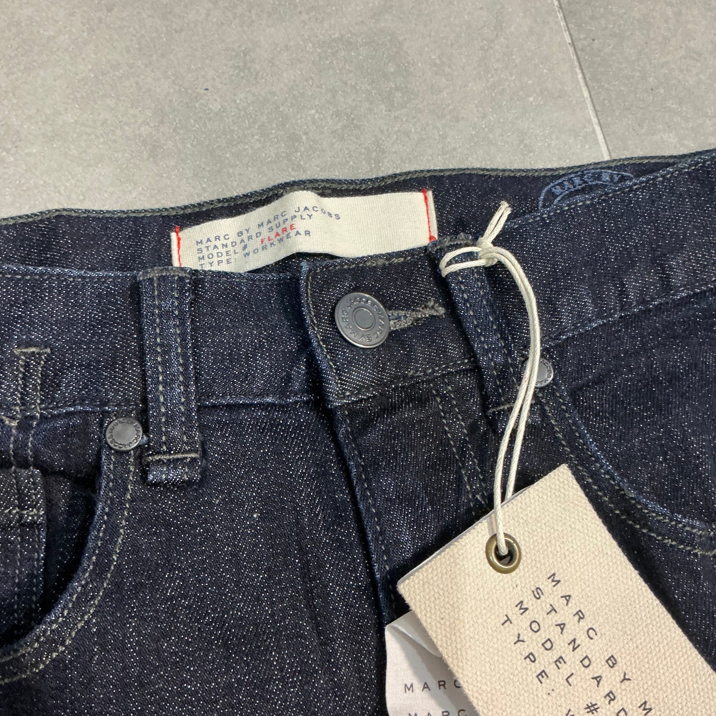 Marc by Marc Jacobs Dark Wash High Rise Flare Jeans