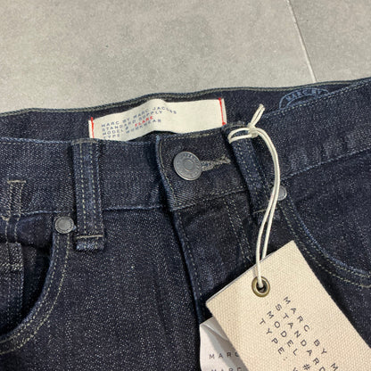 Marc by Marc Jacobs Dark Wash High Rise Flare Jeans