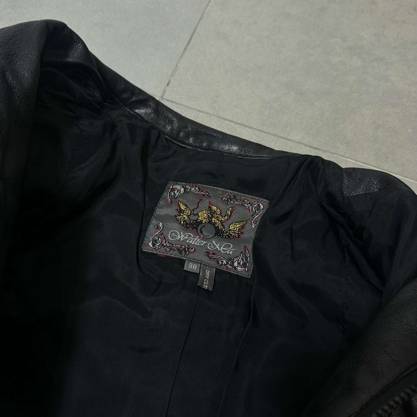 Walter Oei Vintage Leather Jacket