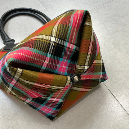 Vivienne Westwood Checked 2way Tote Bag