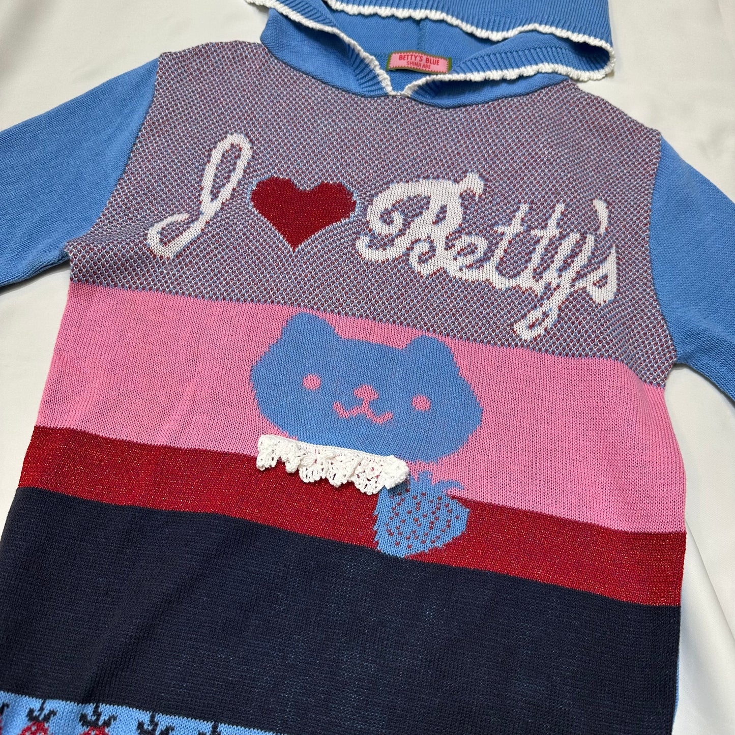 00s Betty’s Blue Knit Hoodies