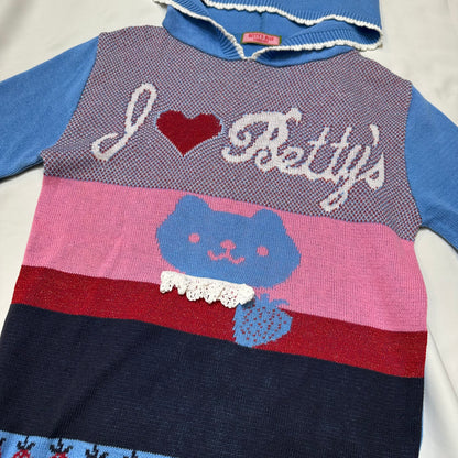 00s Betty’s Blue Knit Hoodies