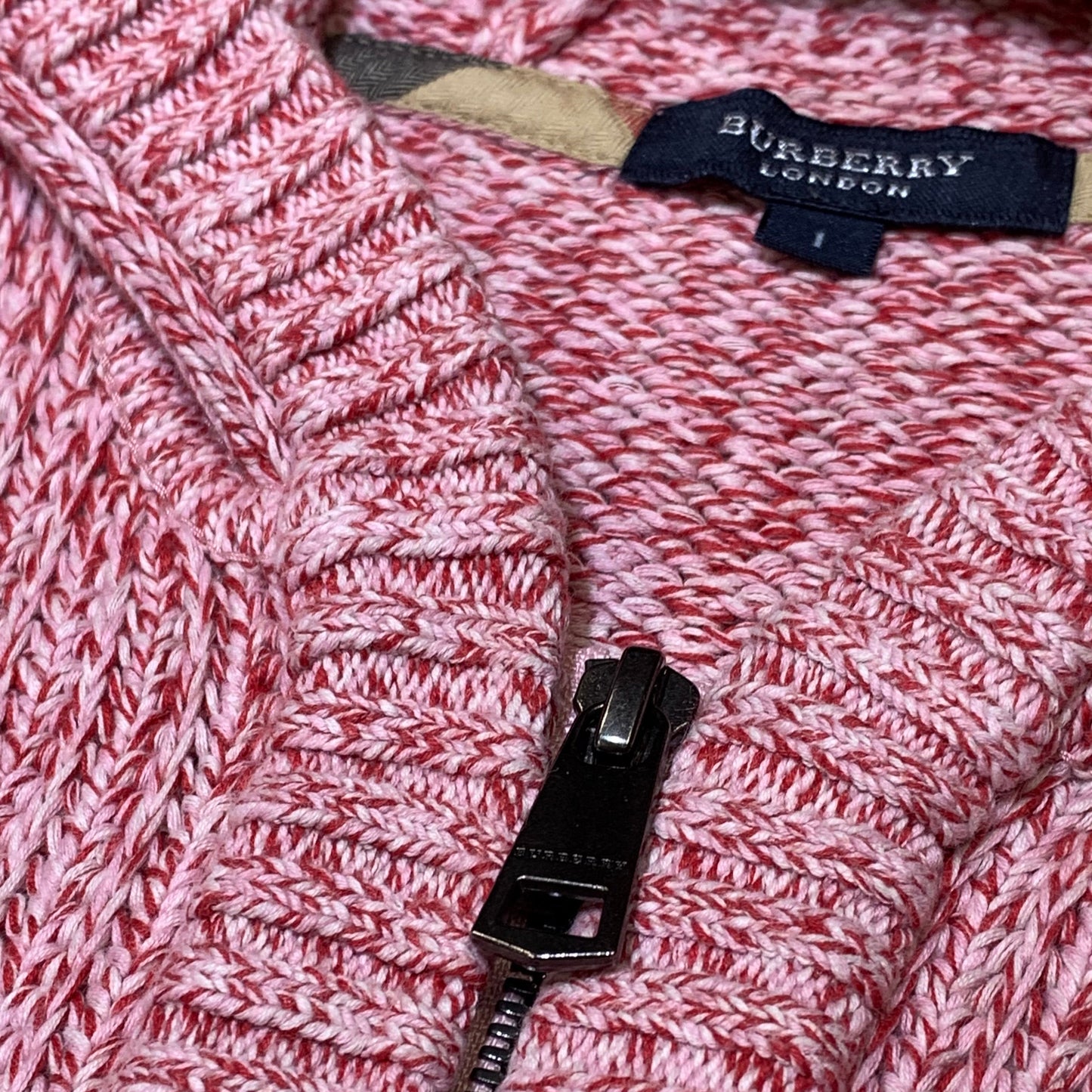 Burberry Double Zip Knit Hoodies Jacket