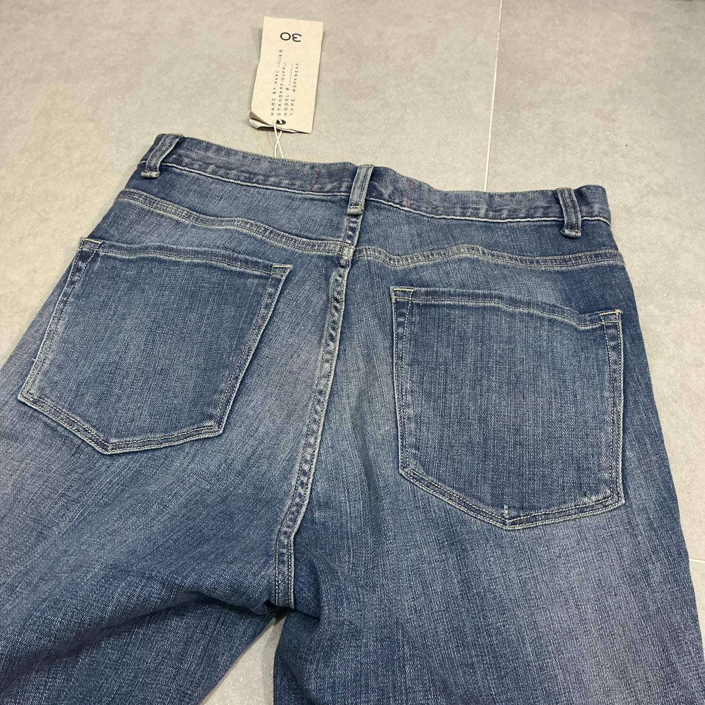 Marc by Marc Jacobs San Francisco Wash High Rise Flare Jeans