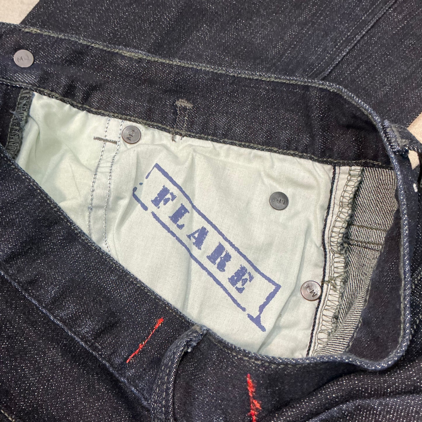 Marc by Marc Jacobs Dark Wash High Rise Flare Jeans