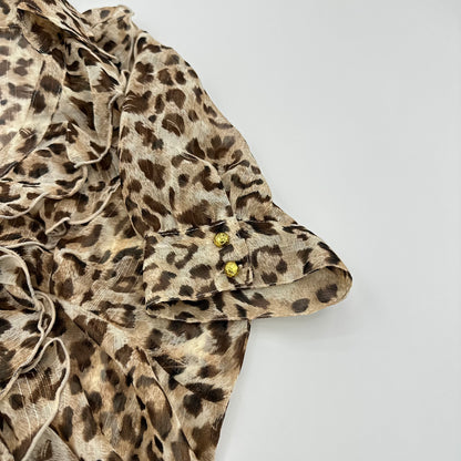 Leopard Mesh Shirt