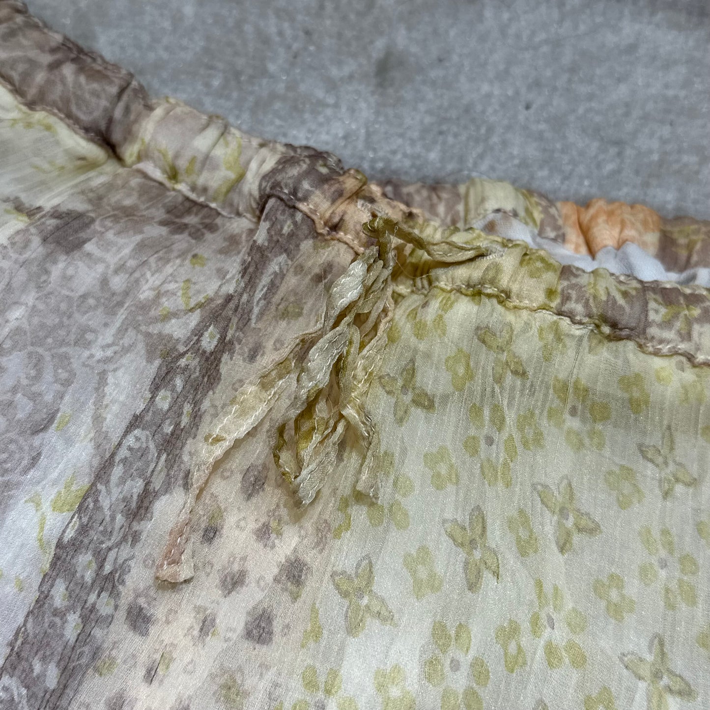 Mesh Layered Mini Skirt