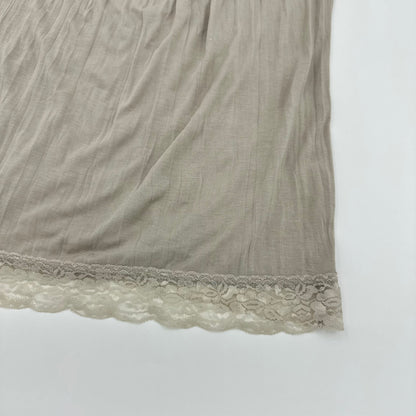 Beaded Lace Trim Tank Top