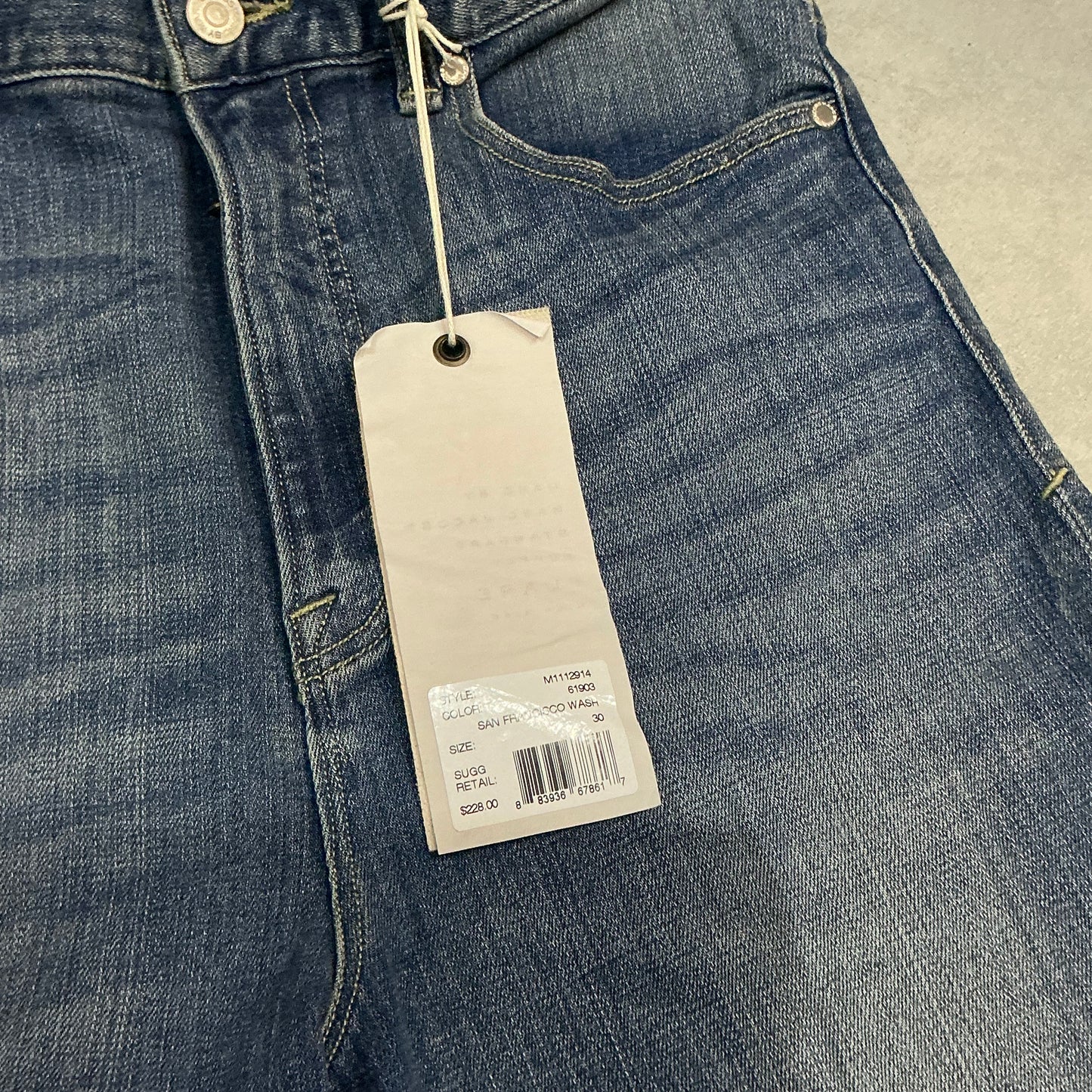 Marc by Marc Jacobs San Francisco Wash High Rise Flare Jeans