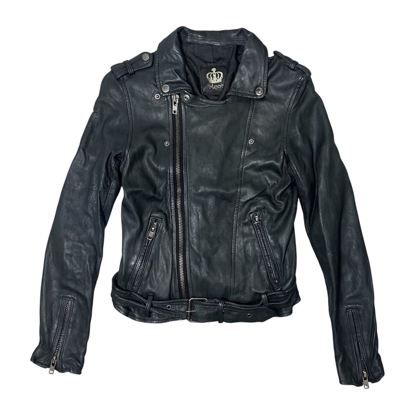 Genuine Leather Biker Jacket
