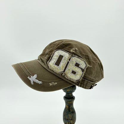 Distressed 06 Army Cap