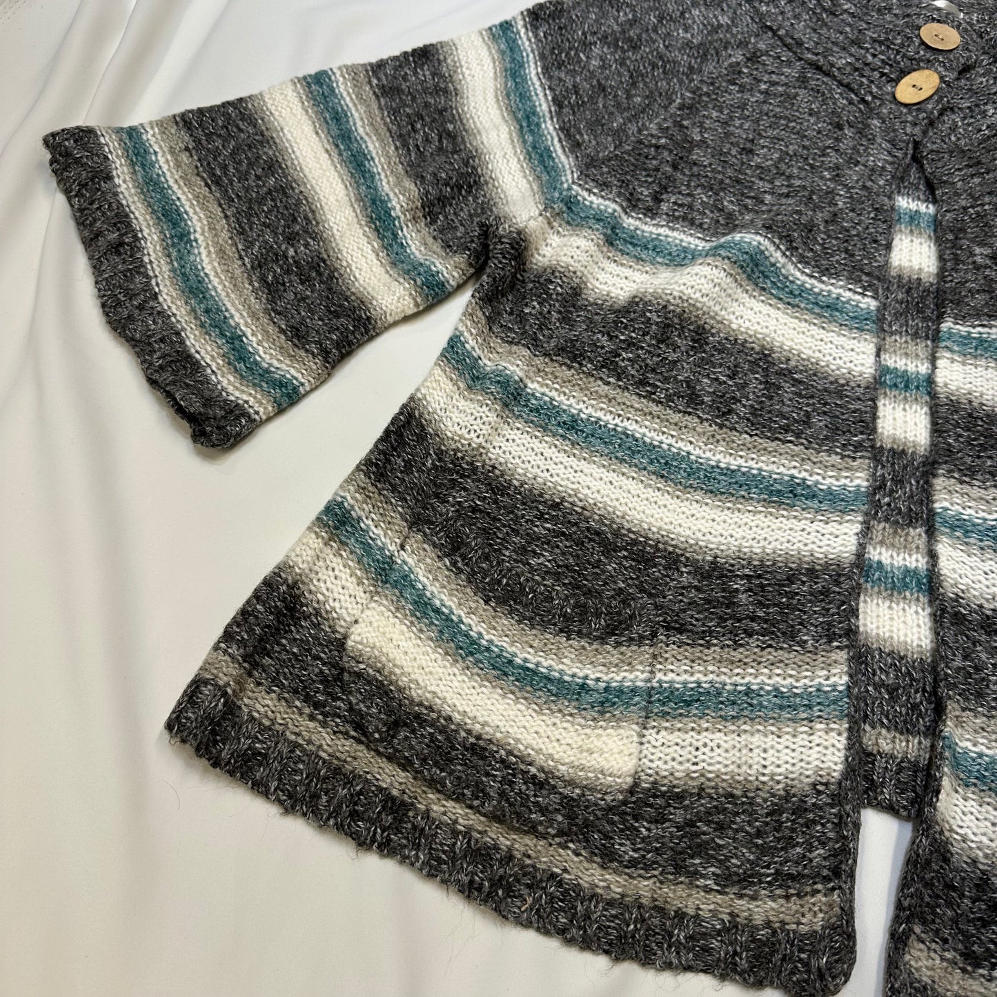 Striped Knit Cardigan