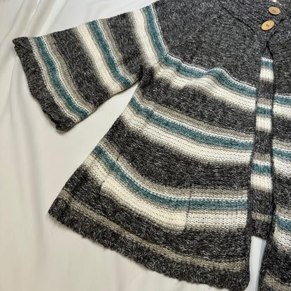 Striped Knit Cardigan