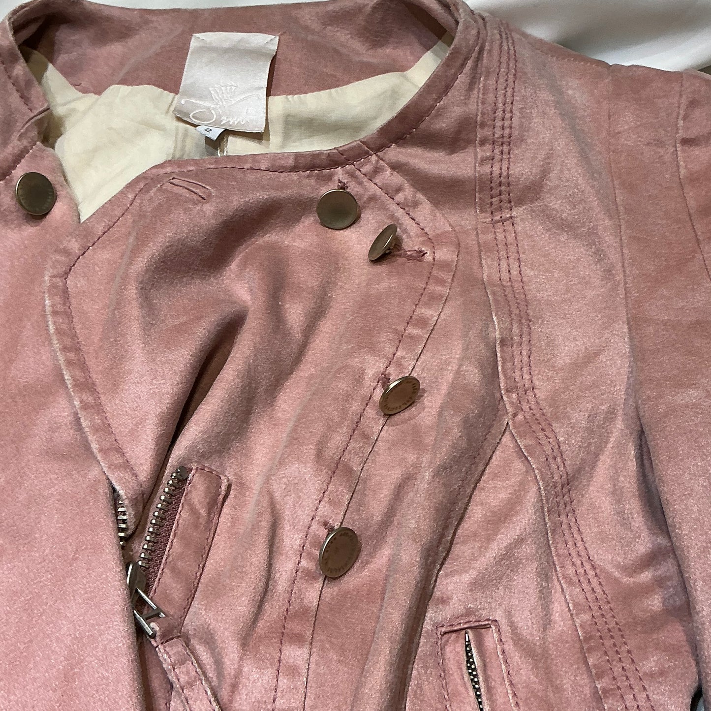 Suede Biker Jacket