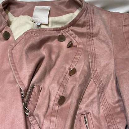 Suede Biker Jacket