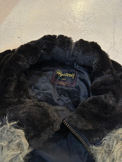 1990s Hysteric Glamour N-3B Parka Fur Fishtail Jacket