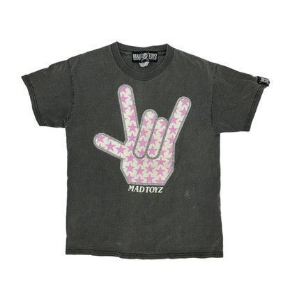 00s Mad Toyz Double-Sided Angel In Mad Toyz Rock Hand Washed Tee