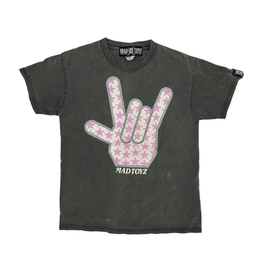 00s Mad Toyz Double-Sided Angel In Mad Toyz Rock Hand Washed Tee