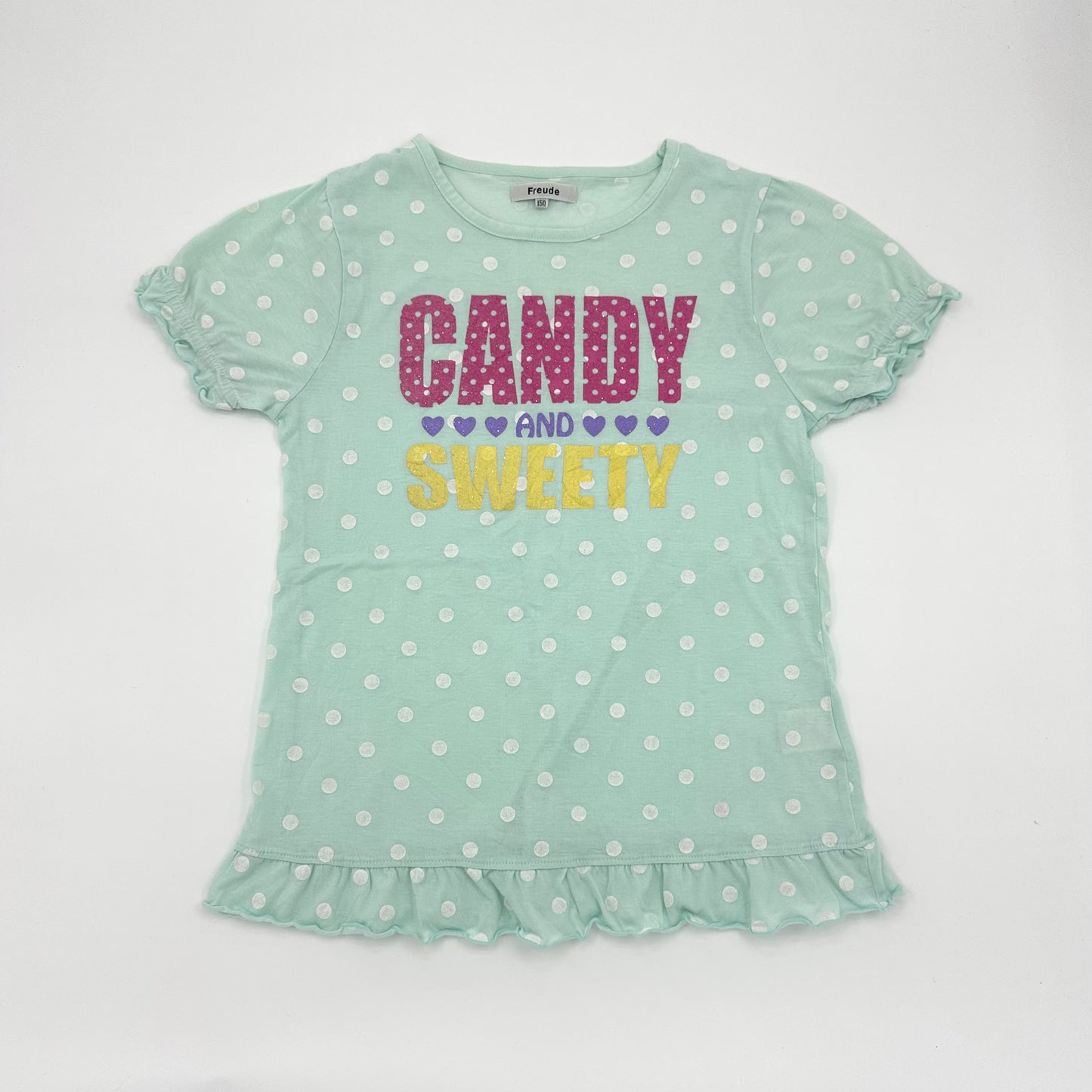 Polka Dot 'Candy and Sweety' Baby Tee