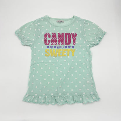 Polka Dot 'Candy and Sweety' Baby Tee