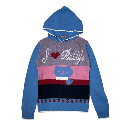00s Betty’s Blue Knit Hoodies