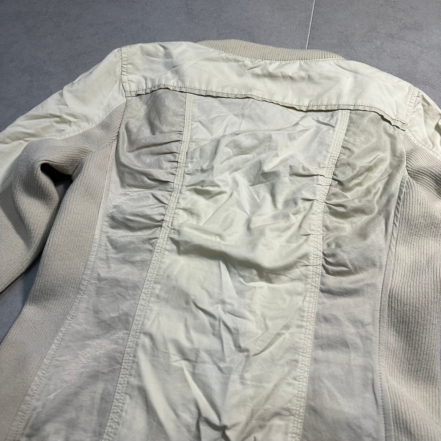 Zip Up Multi-Fabric Jacket