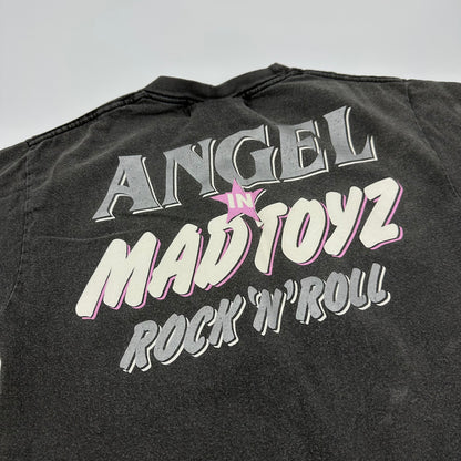 00s Mad Toyz Double-Sided Angel In Mad Toyz Rock Hand Washed Tee