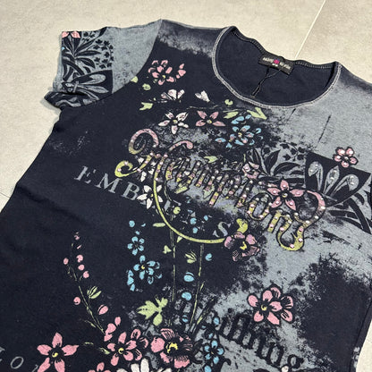 Beaded Floral Baby Top