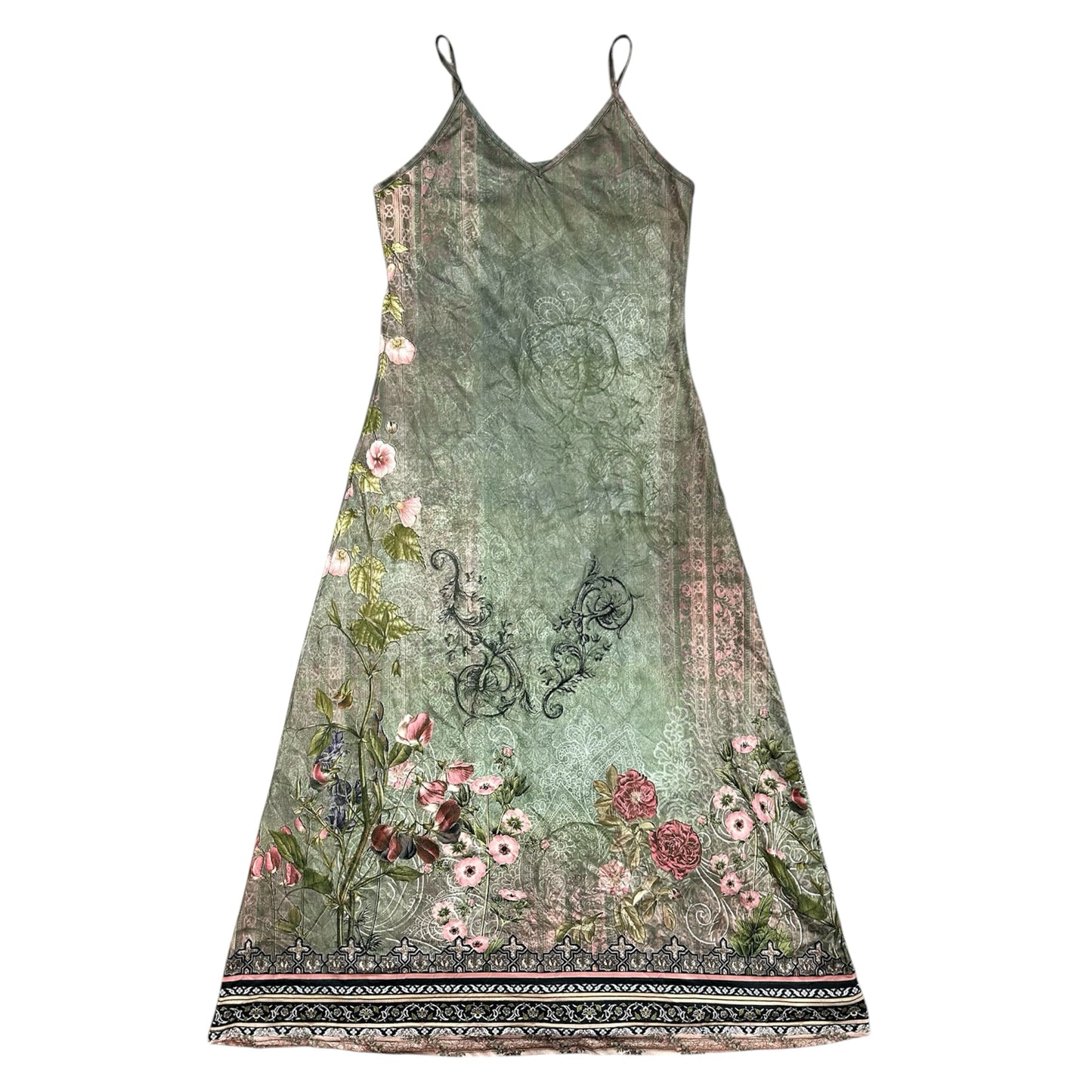 Floral Silk Cami Dress