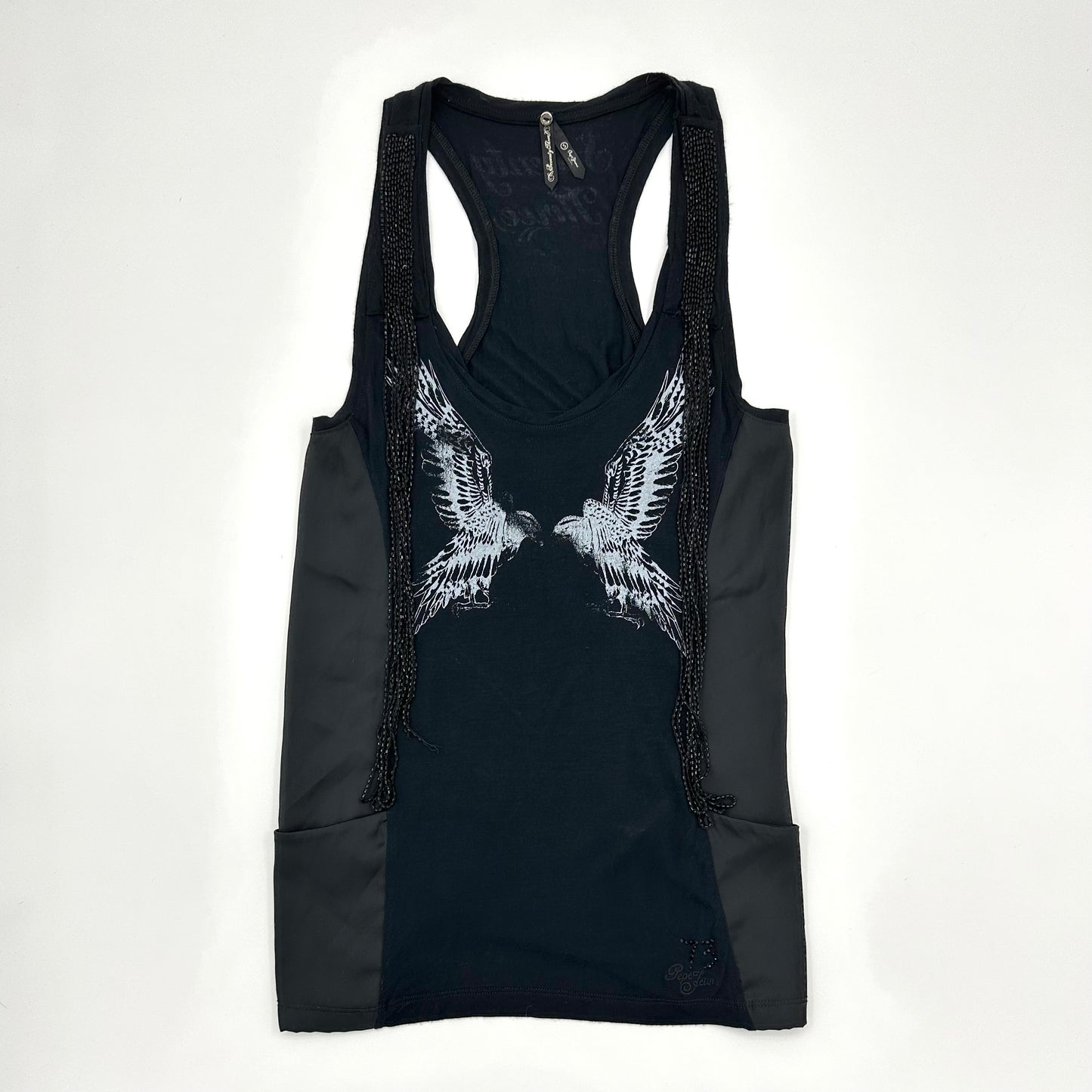 Pepe Jeans Eagle Braided Strap Tank Top