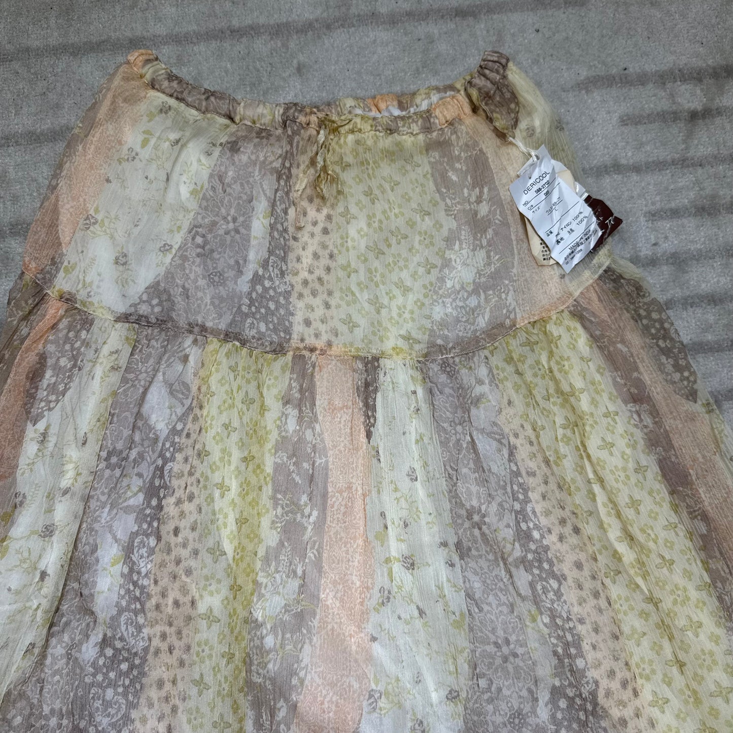 Mesh Layered Mini Skirt