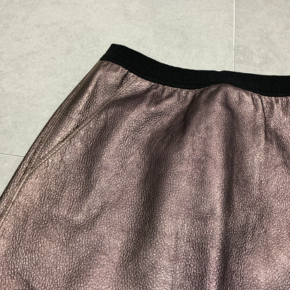 Marc Jacobs Leather Midi Skirt