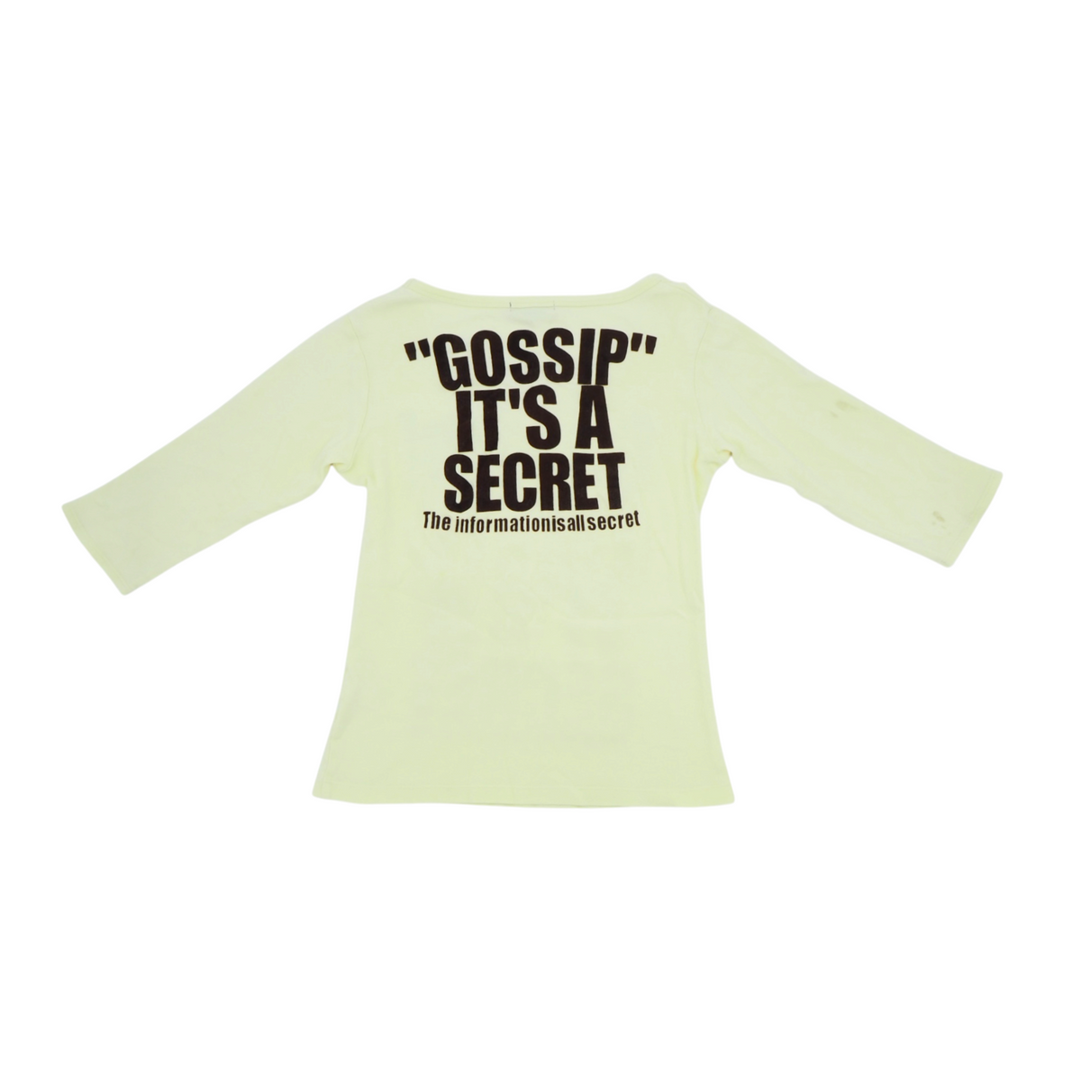 'Gossip!' Long Sleeves Top