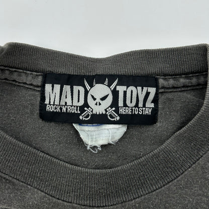 00s Mad Toyz Double-Sided Angel In Mad Toyz Rock Hand Washed Tee
