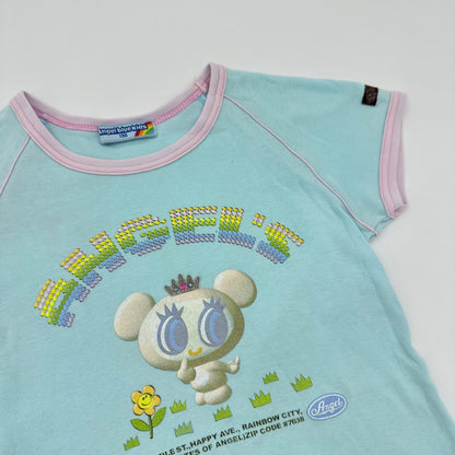 Angel Blue Baby Tee