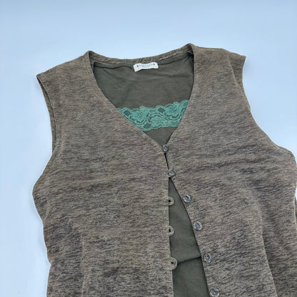 Knit Vest Set