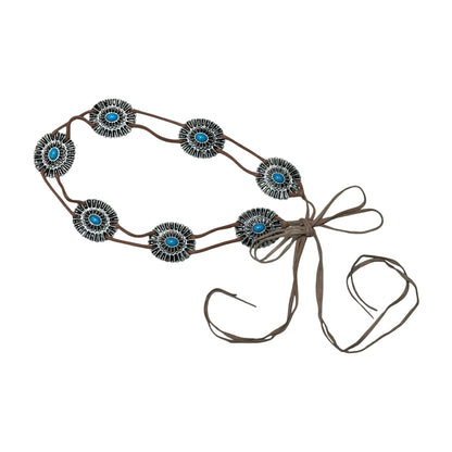 Turquoise Cincho Tie Belt
