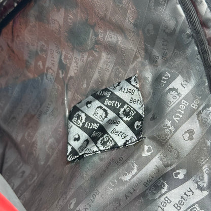 2004 Betty Boop Printed Vinyl Carryall Tote Bag