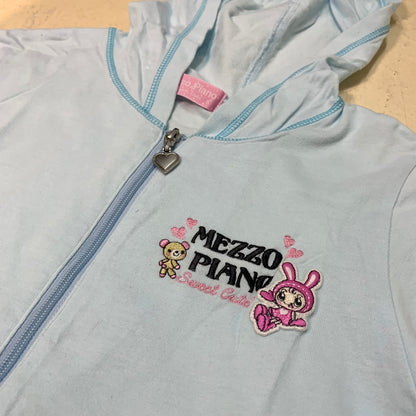 Mezzo Piano Zip Up Top