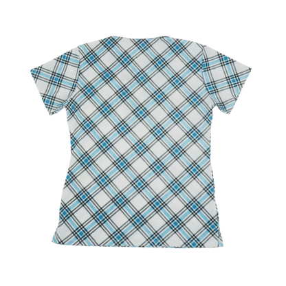 Playboy Plaided Collar Tee
