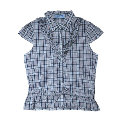 Pom Ponette Plaid Shirt