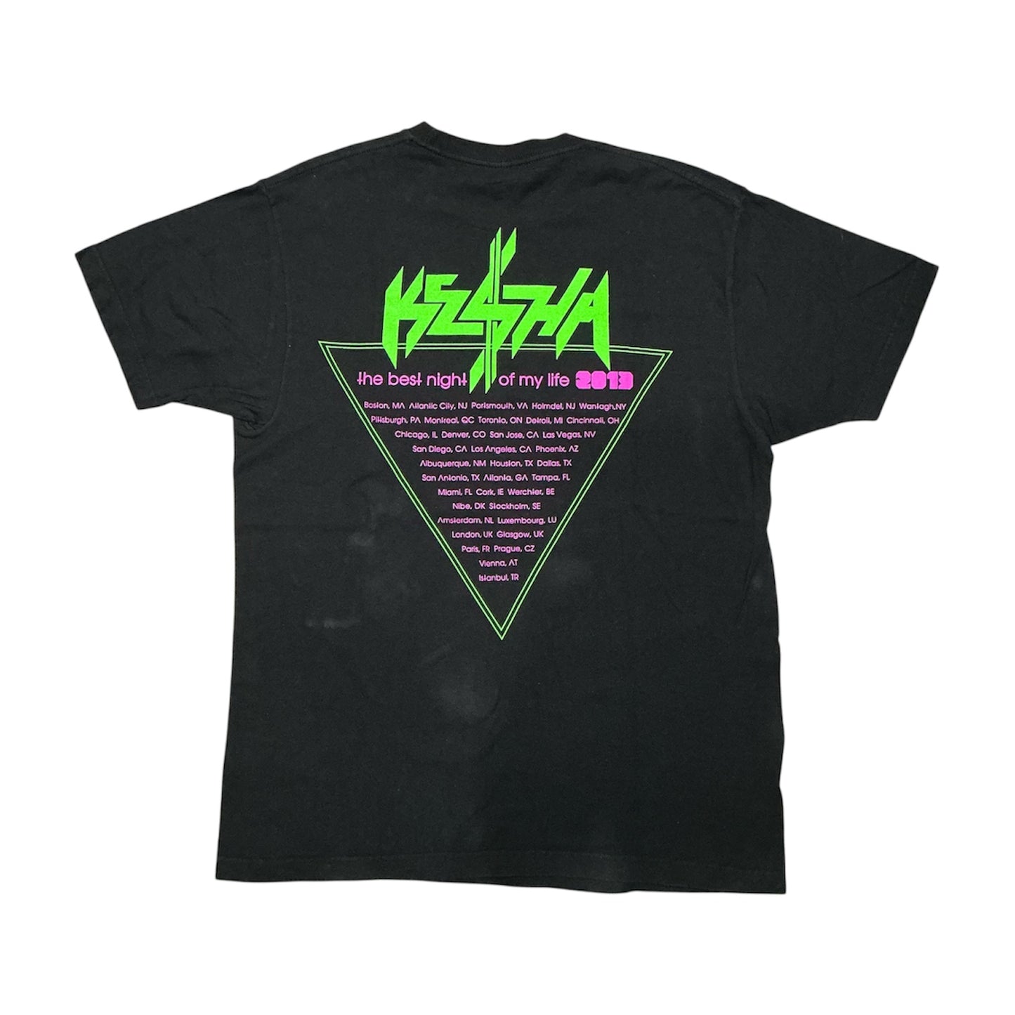 Kesha "The Best Night of My Life" Tour Tee