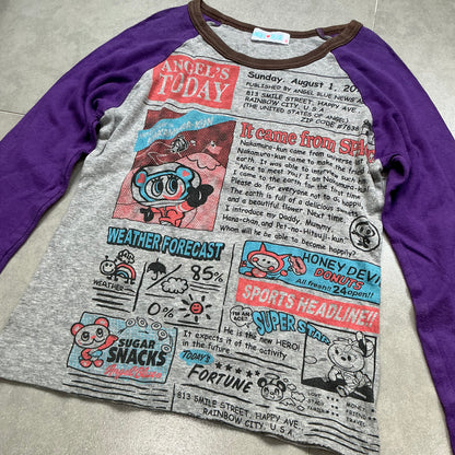 Angel Blue News Long Sleeves Top