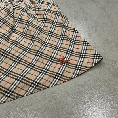 90s Burberry Off Shoulder Top