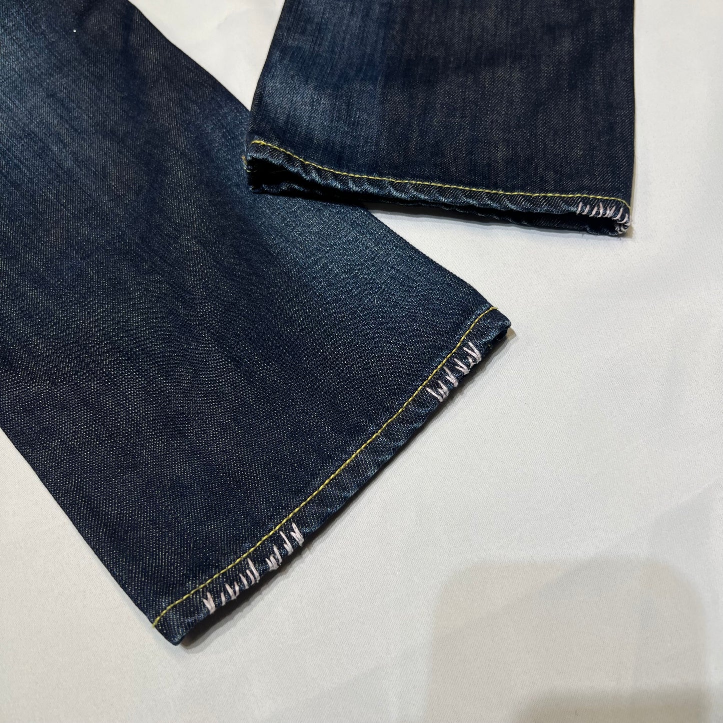 00s Ed Hardy Sakura Skull Embroidered Baggy Jeans