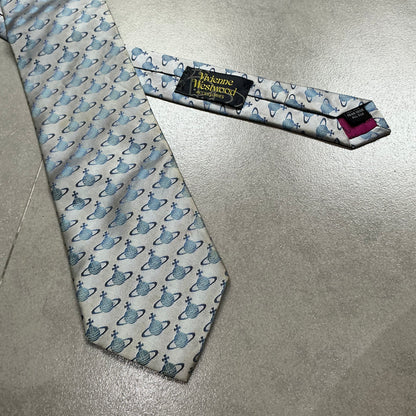 Vivienne Westwood Logo Pattern Tie